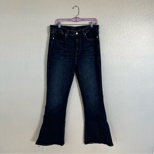 Lucky Brand Stevie High Rise Flare Leg Jeans Women’s Size 16/33 Dark Wash